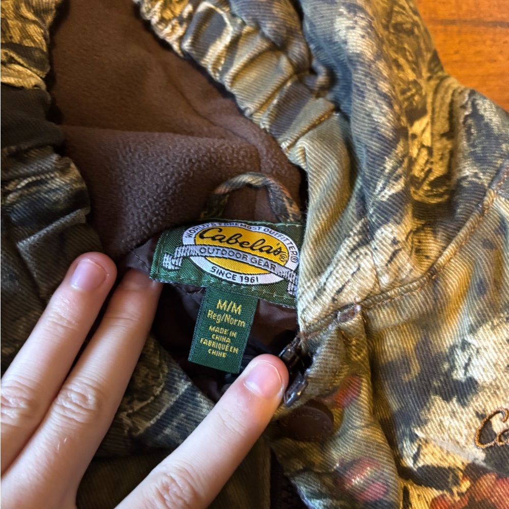 Cabela’s Youth/Boys Camo Hunting Jacket Size M - Picture 2 of 3